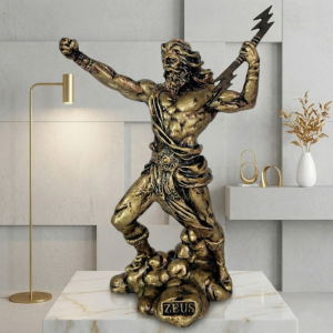 Луксозна фигура на бог Зевс