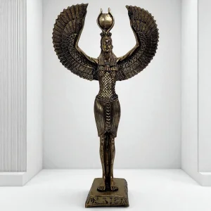 Декоративна статуетка Изида с разперени крила