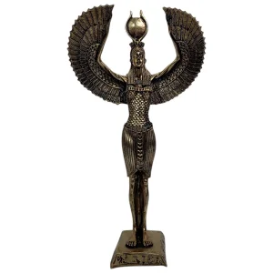 Декоративна статуетка Изида с разперени крила