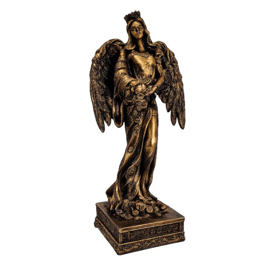 Величествена декоративна статуетка богиня Фортуна в бронз