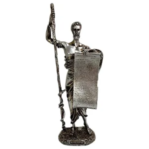 Луксозна сребърна статуетка Хипократ
