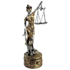 Луксозна статуетка на Темида - 30 см