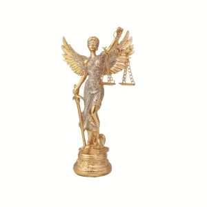 Луксозна статуетка Темида - Подарък за юрист/адвокат