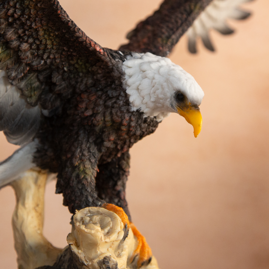 Декоративна статуетка - Орел в полет над скали на супер цена от Neostyle.bg