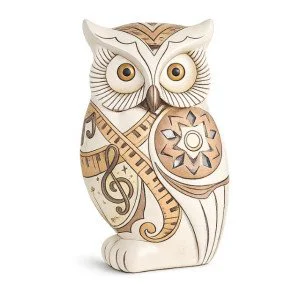 Статуетка бухал с музикални мотиви