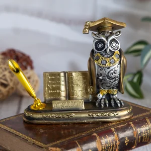 Декоративна статуетка за бюро Бухал