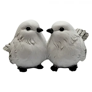 Статуетка "Две бели врабчета"