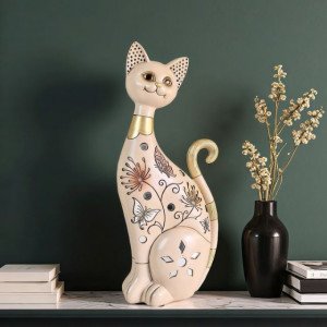 Декоративна статуетка котка Грация
