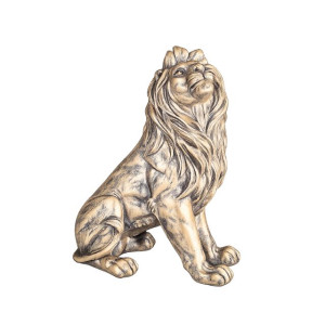 Статуетка лъв с винтидж ефект 29 см