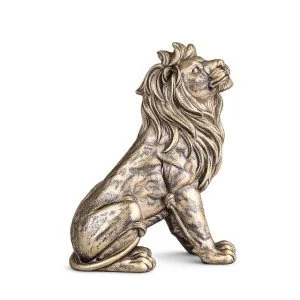 Статуетка лъв с винтидж ефект 29 см