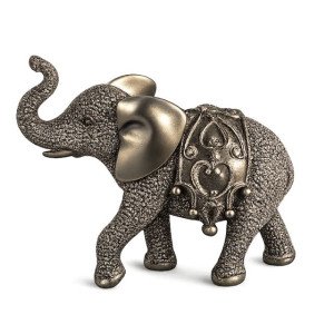 Статуетка слон с вдигнат хобот