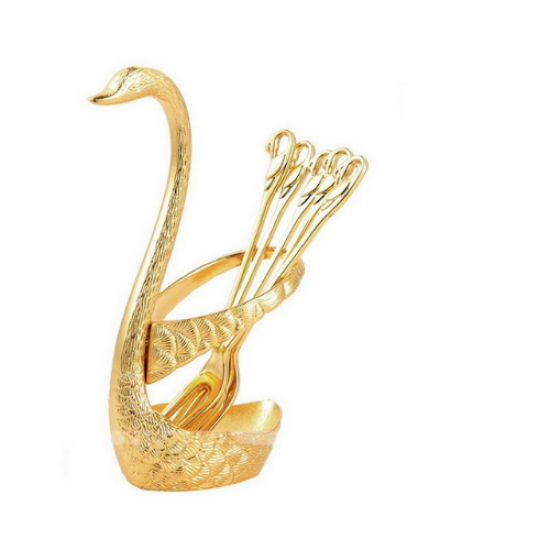 К-т лебед с вилички Golden Feathers на супер цена от Neostyle.bg