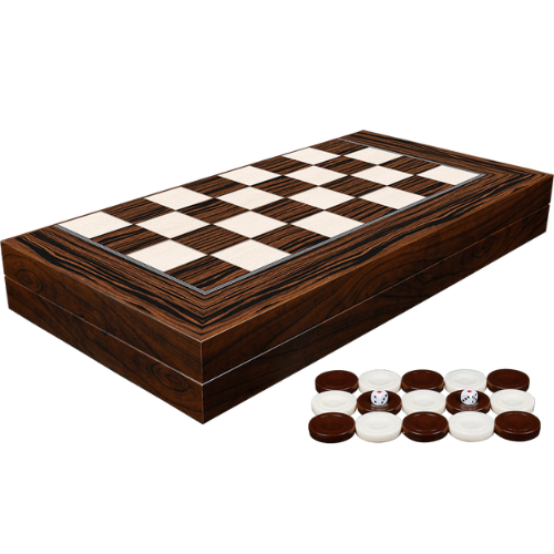 Луксозен  дървен шах и табла на супер цена от Neostyle.bg