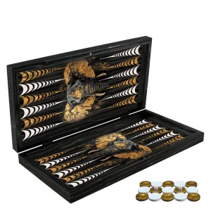 Луксозна дървена табла с арт дизайн "Слон"