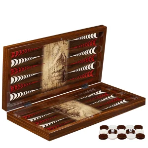 Луксозна дървена табла с дизайн "Пиратски кораб"