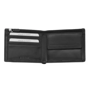 Мъжки портфейл черен Silver Flame