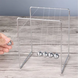 Класическа Метална Люлка на Нютон