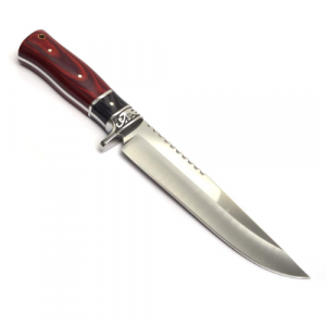 Масивен ловджийски нож за дране с кания
