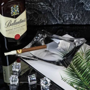 Стъклен пепелник "Black"