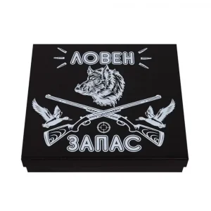 Комплект манерка "Ловен запас" с две метални чашки и фуния