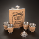 Комплект за алкохол с джобно шише и чаши Jack Daniels на супер цена от Neostyle.bg