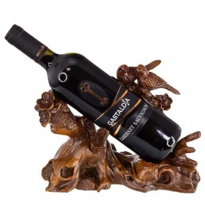 Стойка за вино "Влюбени птички"