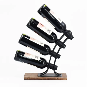 Поставка за вино – 4 бутилки