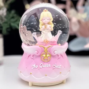 Музикално Преспапие "Ангелче" със Светлини и Сняг