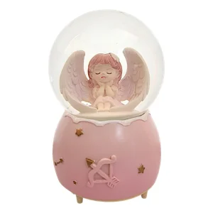 Музикално преспапие със сняг "Ангел Пазител"