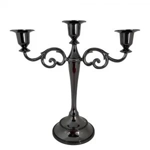 Метален свещник 3-ка