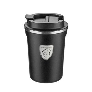 Термочаша за кафе Silver Flame с лого Peugeot