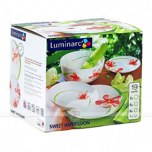 Луксозен сервиз за хранене Sweet Impression Luminarc