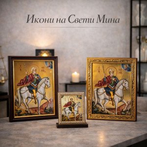 Икони на Свети Мина