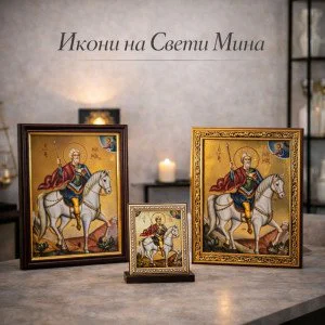Икони на Свети Мина