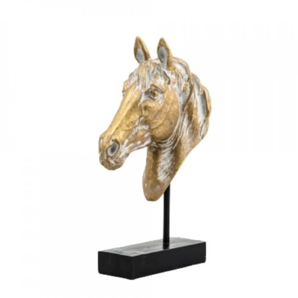 Златиста глава на кон